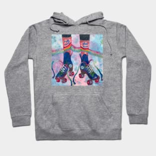 Groovy Roller Skates Hoodie